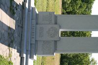 Close Up of the Indiana Volunteer Regiment Memorial at Gettysburg