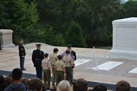 Another Scout Troop participating in the ceremonies