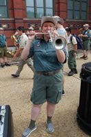 Karen warms up a Piccolo and Trumpet at the same time!