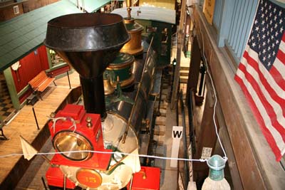 Brighter Photo Of Civil War Steam Engine And Station Scene