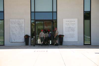 Youth Filed Into The Main Entrance Of The Stuhr Museum Of The Prairie Pioneer